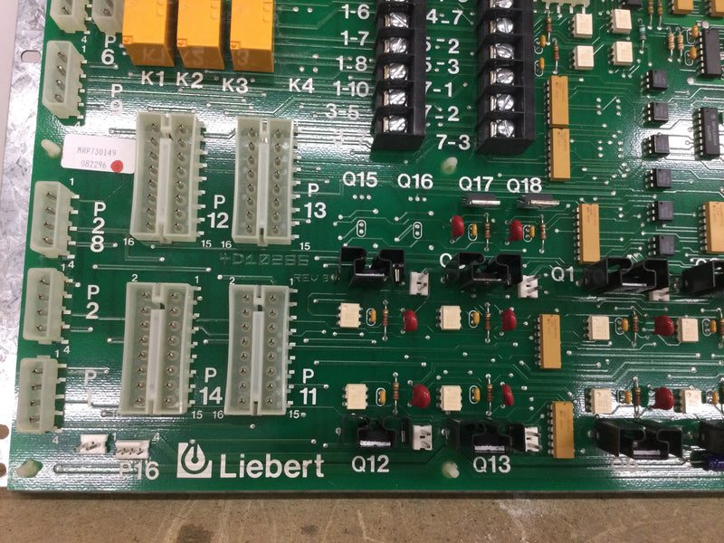 Liebert 1D14001G60R PWA Temperature Humidity Control Board Assembly 00 DX 6HZ