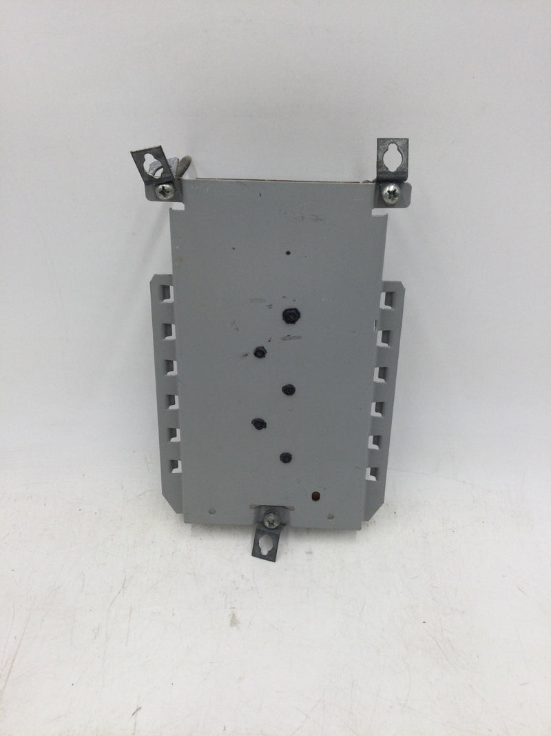 Challenger 6 Space/24 Circuit 120/240V Load Center Guts Only for Box 161 6"x11"