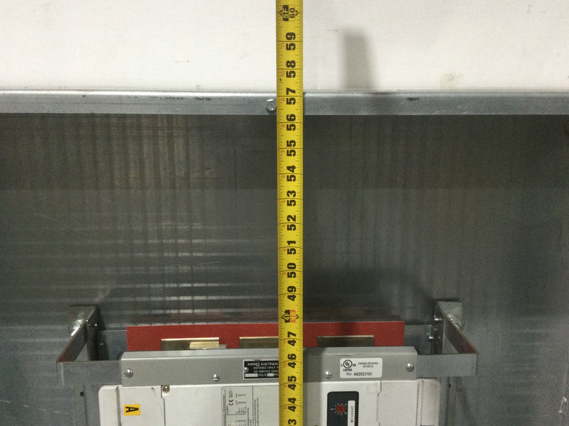 Eaton/Cutler Hammer 208/120V 3 Phase 4 Wire 800 Amp Panelboard 57" x 38"