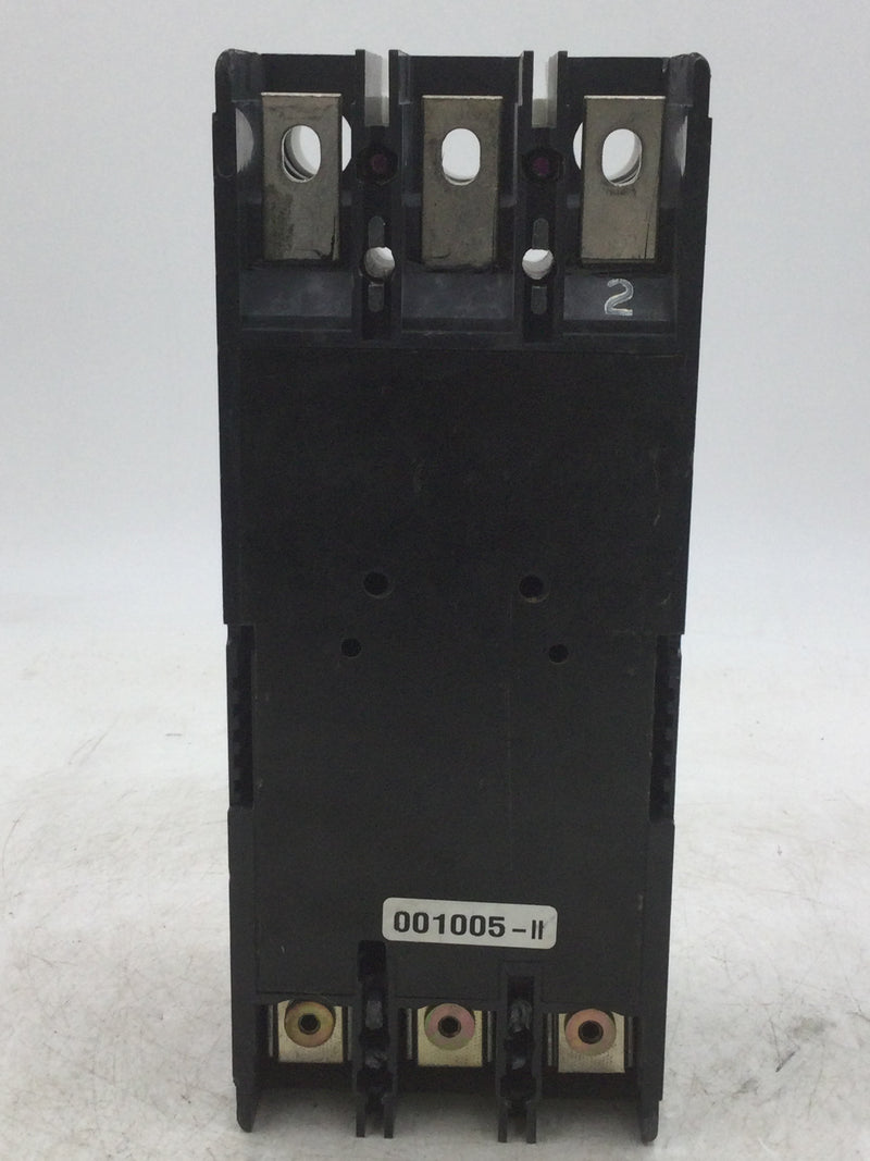 Cutler Hammer HJD3250F w/JT3250T Trip Circuit Breaker 3-Pole 250 Amp 600v 65k