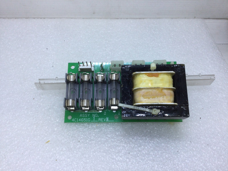 Liebert 4C14651G1 Rev. N Fused Circuit Board Card