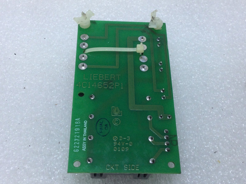 Liebert 4C14651G1 Rev. N Fused Circuit Board Card