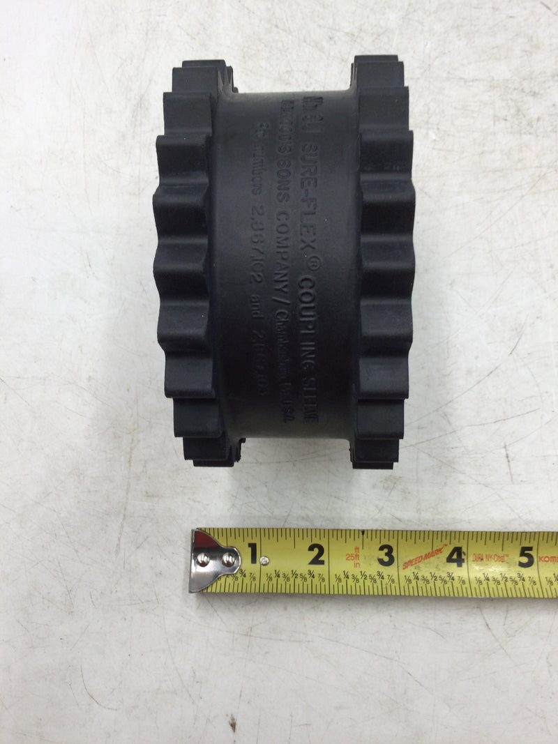 8jes Insert TB Wood's 8JES Sure-Flex Sleeve Coupling Insert EPDM Rubber
