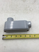 Kraloy LB10 PVC 1" OLB Elbow with Cove and Gasket 10 Pack