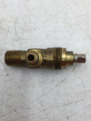 Mueller Refrigeration A11031 Receiver Valve 1/4" Flex - 1/4" MT Receiving Valve 3 Pack