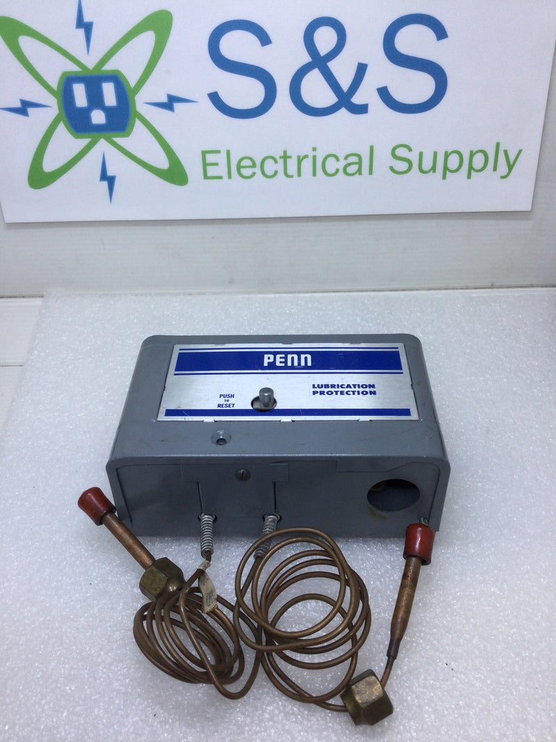 Johnson Controls P45NCA-12 Oil Failure Cutout Control NOS 120/240 VAC 120 Second Time Delay