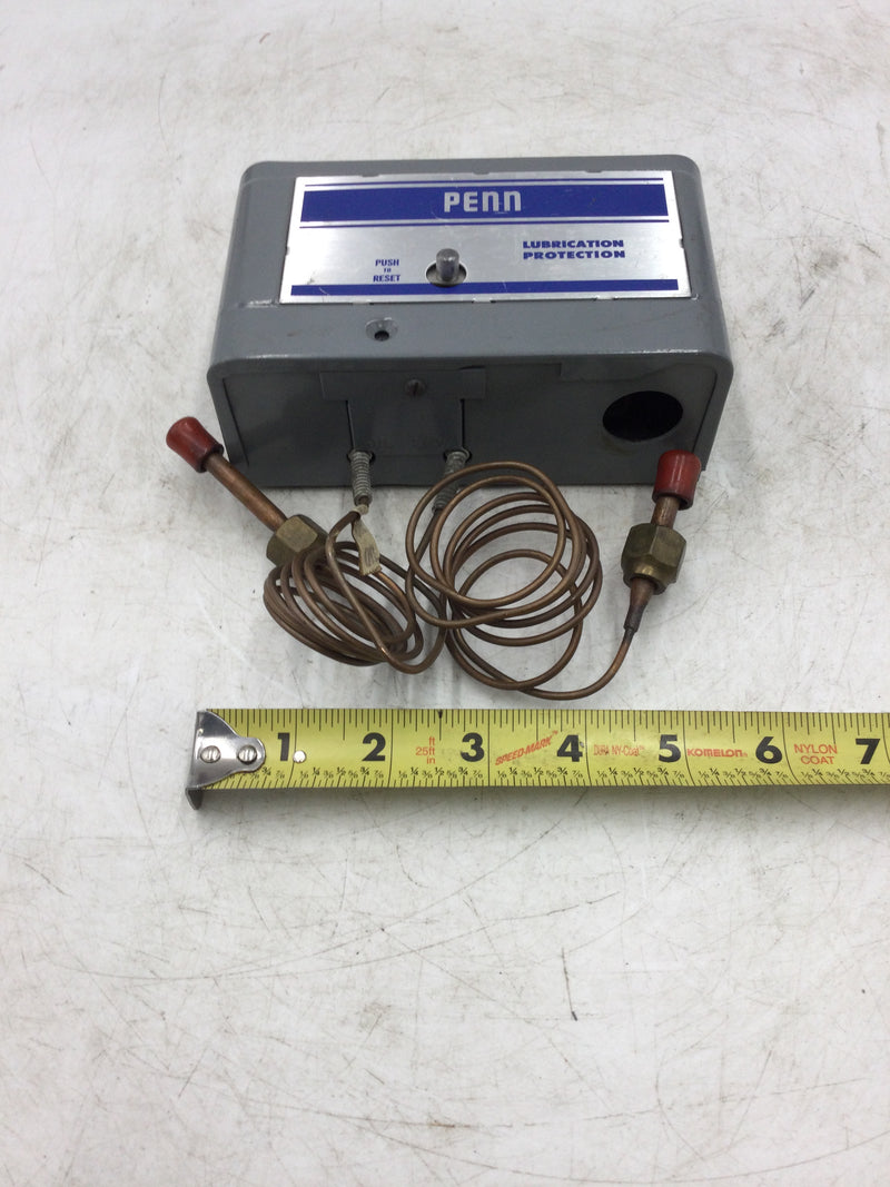 Johnson Controls P45NCA-12 Oil Failure Cutout Control NOS 120/240 VAC 120 Second Time Delay