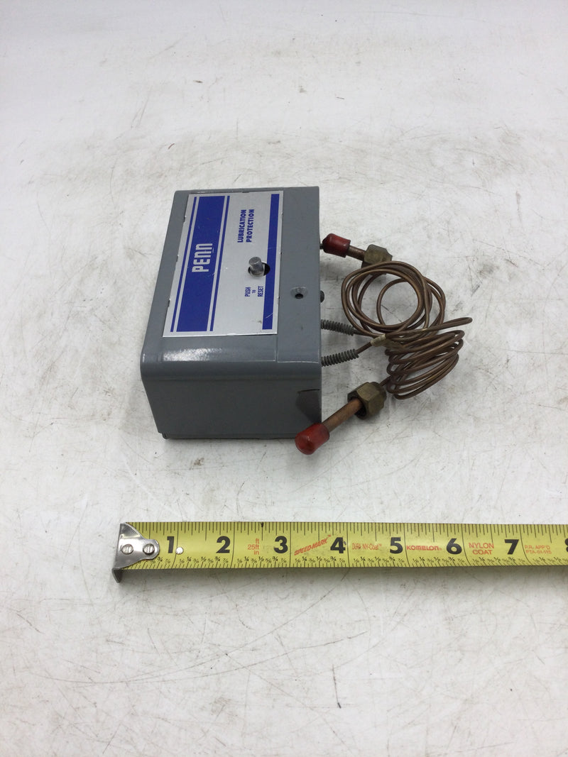 Johnson Controls P45NCA-12 Oil Failure Cutout Control NOS 120/240 VAC 120 Second Time Delay