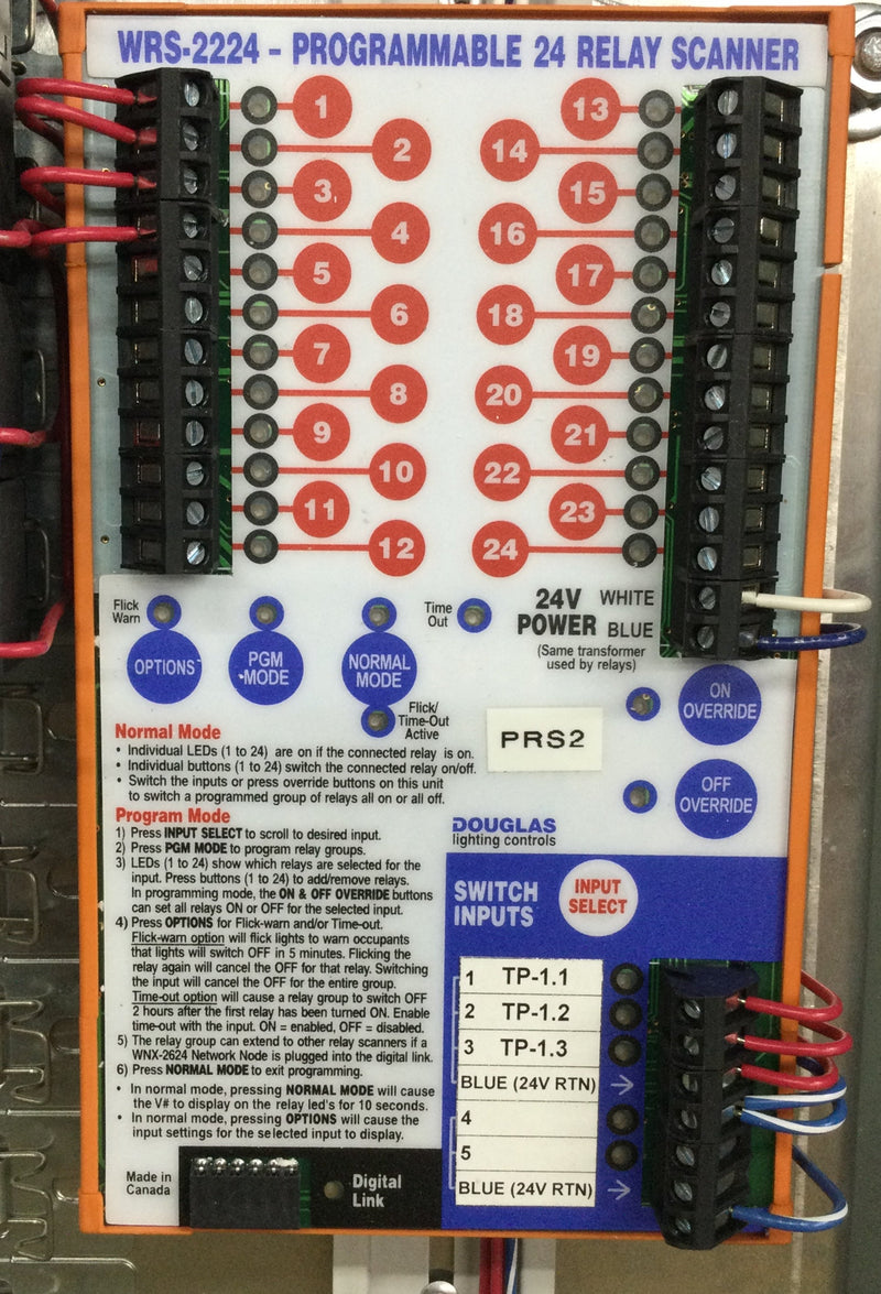 Douglas Lighting Controls PWE1-C12M-S3 Lighting Control Panel 120/277V Max 14kA -New no Box