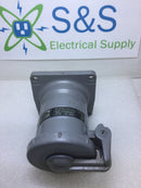 Hubbell HBL3100RS2W Industrial Grade Female Receptacle 2 Pole 3 Wire 100 Amp