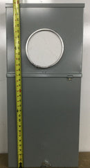 GE TSMR420CSCUGPP 200 Amp 4-Space 8-Circuit Combination Main Breaker Meter Socket Outdoor Load Center