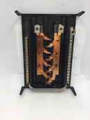 Siemens G1624ML1125CU 125 Amp 8 Space/24 Circuit 120/240 VAC Load Center Copper Buss Guts Only 9" X 12"