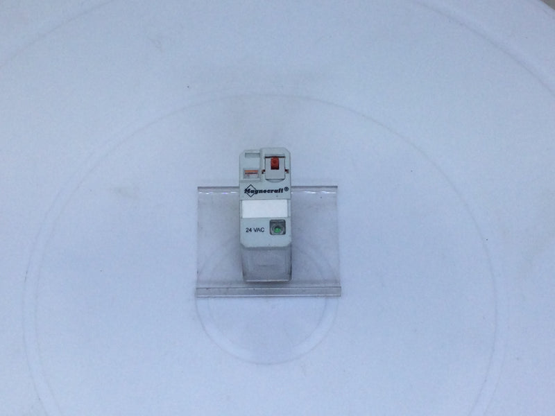 Magnecraft 781XAXM4L-24A Relay 24VAC 20A SPDT Plug-In Ice Cube Relay
