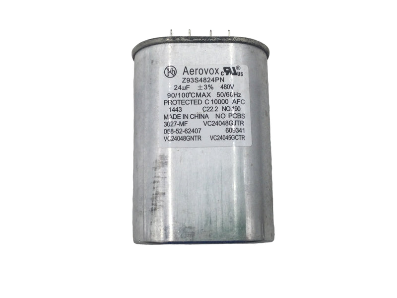 Aerovox Z93S4824PN 24uf+/-3% 50/60Hz 480V Capacitor