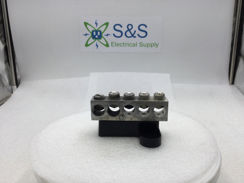 Hoffman 5 Position Grounding Lug w/Mounting Bracket for