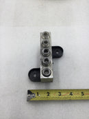 Hoffman 5 Position Grounding Lug w/Mounting Bracket for