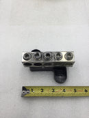 Hoffman 5 Position Grounding Lug w/Mounting Bracket for