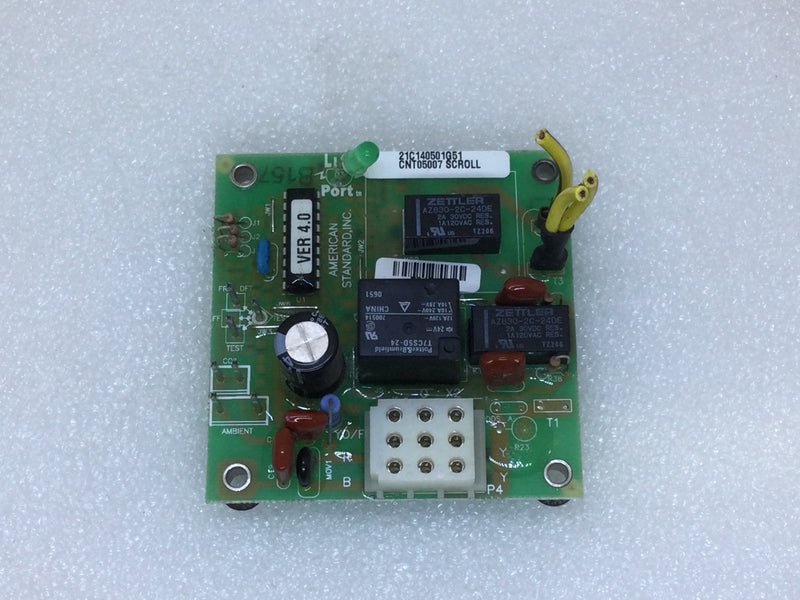 Trane 21C140501G51 Defrost Control Board CNT05007 - Green Board