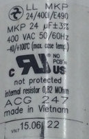 Keystone CAP-400MH 24uF+/-3% 50/60Hz 400W 400V Dry Type Capacitor