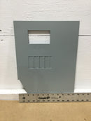 ABB TSMRQ420SCUP Main Breaker/Meter Load Center Dead Front Cover Only 11" X 16"