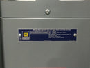 Square D NQOD442L225CU 225 Amp 240 Volt 3 Ph/4 Wire Type NQOD Panelboard w/ Q2L3200 Breaker 50" x 20"