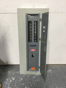 Square D NQOD442L225CU 225 Amp 240 Volt 3 Ph/4 Wire Type NQOD Panelboard w/ Q2L3200 Breaker 50" x 20"