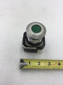 Allen-Bradley 800T-FXP26XD4 Series N 240 VAC Heavy Duty Mushroom Green Lamp Push Pull Start/Stop Button