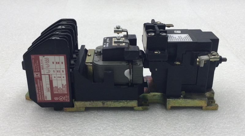 Square D 8903LXO40V02 30 Amp 4 Pole 120-600V Lighting Contactor w/120V Coil