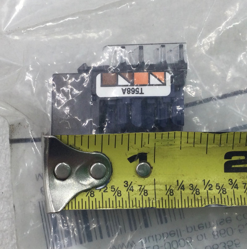 Hubbell HXJ6BK Cat 6 Universal Wiring XCELERATOR Jack Module