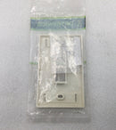 Ortronics OR-KSFP2 Single Gang 2 Keystone Jacks Plastic Faceplate