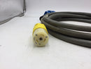 IBM/Elektro Assemblies 46F4594 Power Cable Cord Set Russellstoll 30 Amp 250V 7500W 15Ft Cord