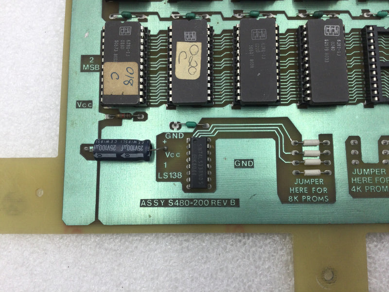 Gould Modicon ASSY S480-200 REVB Circuit Board