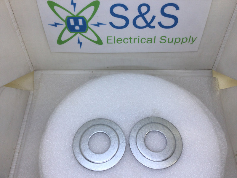 Reducing Washer 2" To 1" Galvanized Steel Conduit  - Set of 2