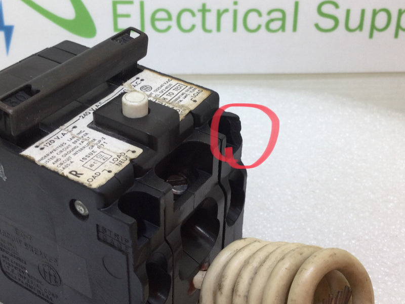 Siemens/ITE QF2-B030 30 Amp 2 Pole 120/240V GFI Circuit Breaker