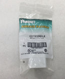 Panduit ECFX10WH-X Surface Raceway End Cap Fitting Cover 1 5/8" x 1 1/4"