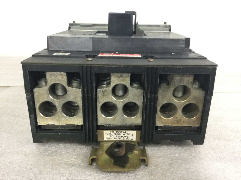 Square D ME836LI 800 Amp 3 Pole Series 3 Type ME Molded Case I Line Circuit Breaker