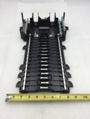 Square D QO130M150PC 30 Space 150 Amp 120/240 VAC Load Center Guts Only 9" X 17"