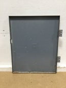 Square D QO11224L125GRB 12 Space Load Center Cover/Door Only 15" X 18"