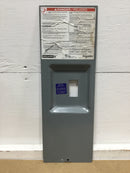 Square D Q2200MRBE Nema 3R Circuit Breaker Enclosure Dead Front Only 7.5" X 22"