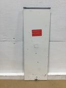 Square D Q2200MRBE Nema 3R Circuit Breaker Enclosure Cover/Door Only 8" X 23"