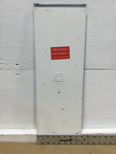 Square D Q2200MRBE Nema 3R Circuit Breaker Enclosure Cover/Door Only 8" X 23"