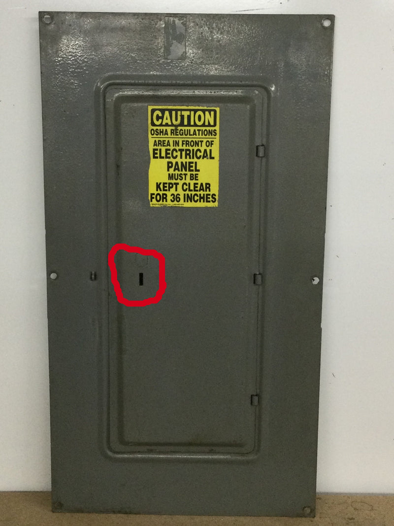 30 Space Panel Cover 26 1/8" x 14 1/4"