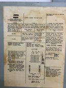 Crouse Hinds LC212EC Combo 12/24 Space 150 Amp Main 200 Amp Max 120/240v 1 Phase 3 Wire Type G Panel Cover 22" x 15.5"