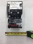 Square D 8536SBO2H308S Nema Size 0 3 Pole Contactor