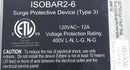 Tripp-Lite ISOBAR2-6 12 Amp 2 Outlet 120 VAC 400V Type 3 Surge Protection Device