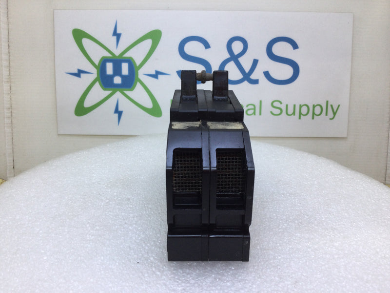 Zinsco/GTE Sylvania/Challenger Q2100 100 Amp 2 Pole 120/240V Breaker -Flawed