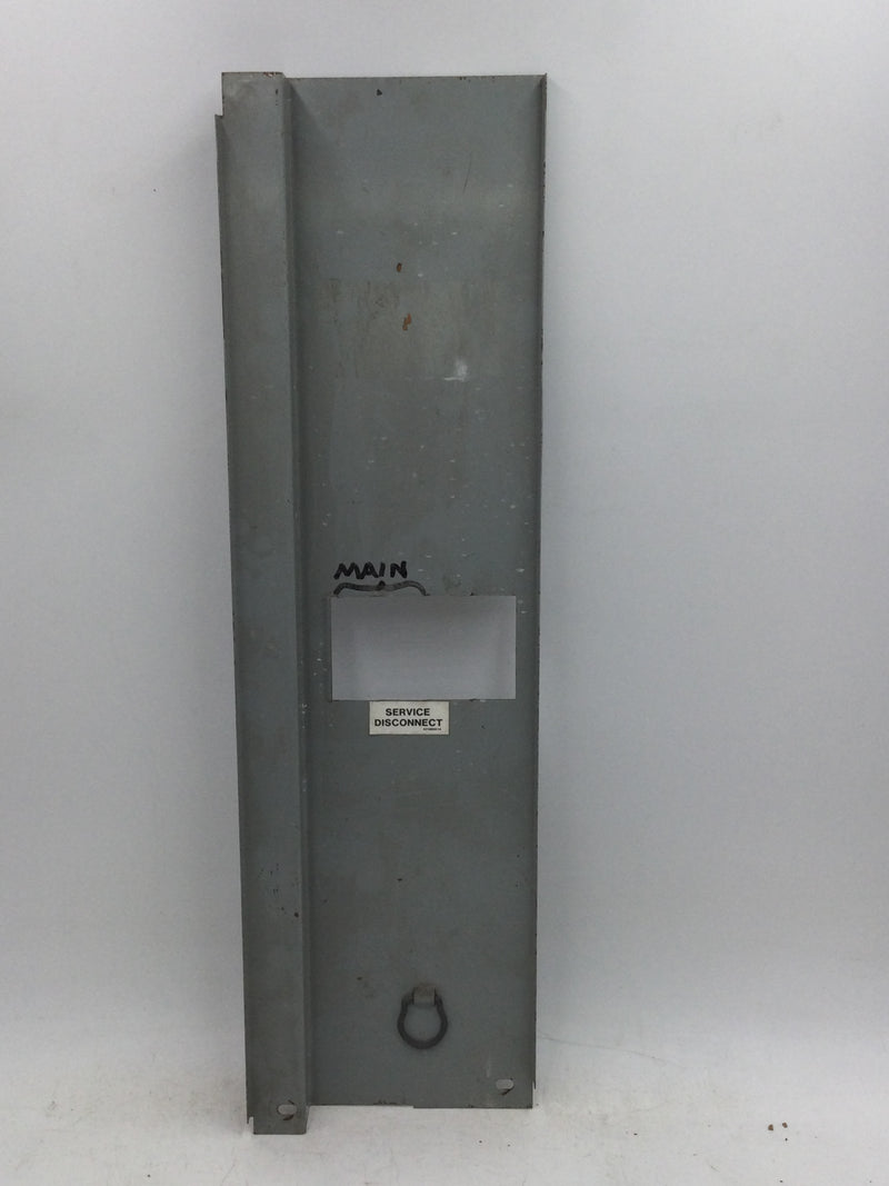 Dead Front with Main 22 3/4" x 6 1/2"