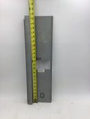 Dead Front with Main 22 3/4" x 6 1/2"