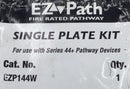 Specified Technologies/STI EZP144W EZ-Path Single Plate Kit 7 1/2" x 7"