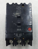 General Electric TEY350 50 Amp 3 Pole 277/480V Circuit Breaker - Printed Face